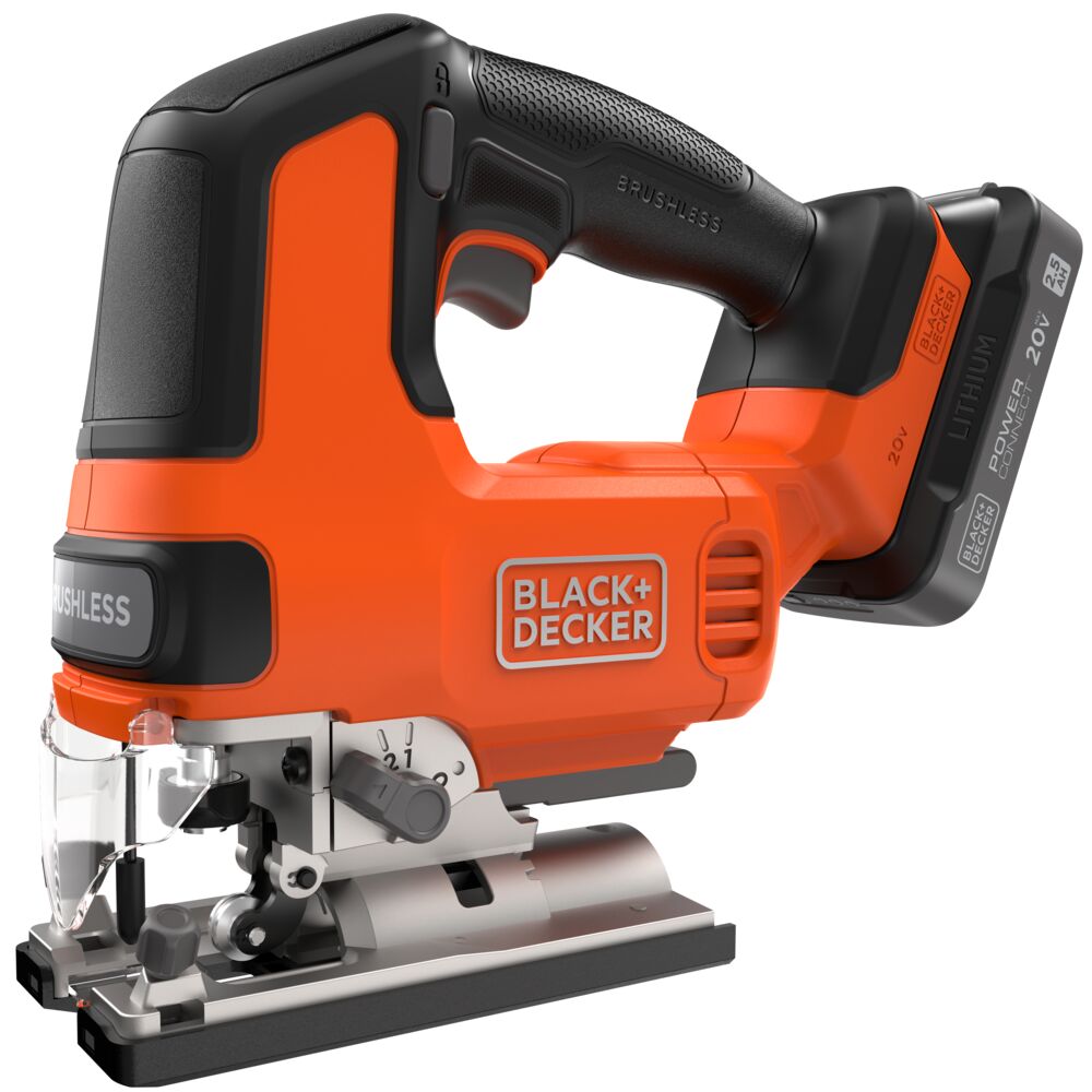 20V MAX* POWERCONNECT? Cordless Brushless Jig Saw Kit (Battery & Charger Included)