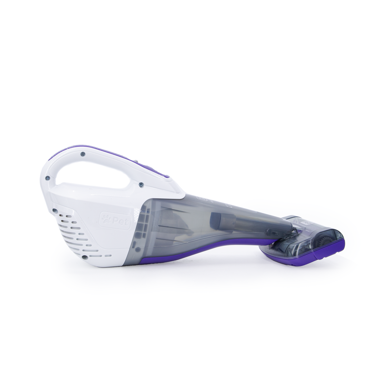 dustbuster? furbuster? Cordless Pet Power Head Hand Vacuum With Motorized Upholstery Brush