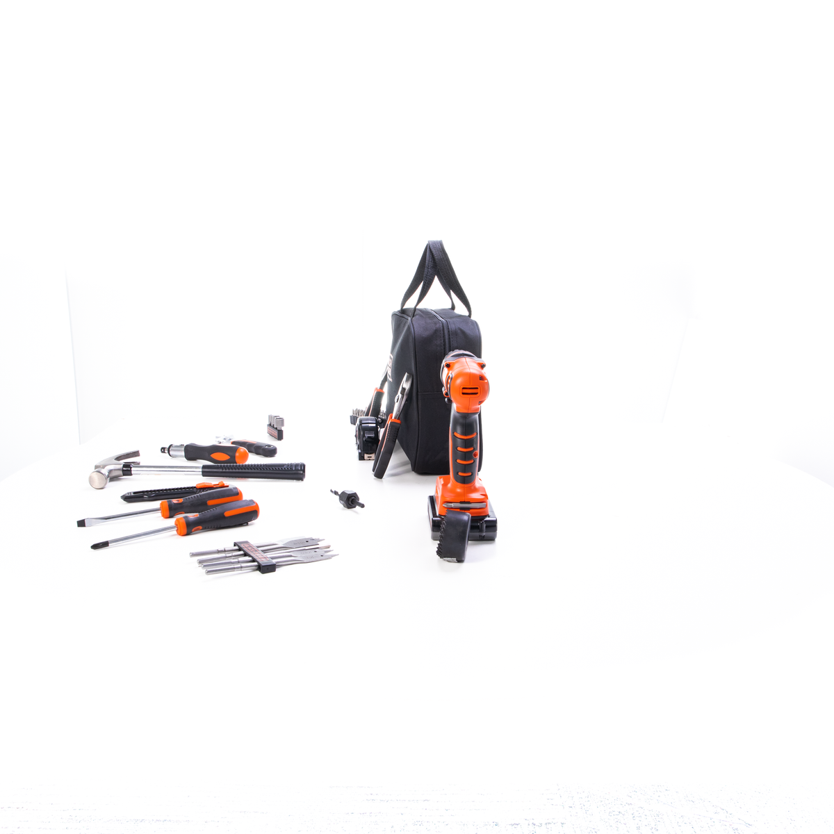 20V MAX* POWERCONNECT? Cordless Drill/Driver With 68-Piece Project Kit and Tool Bag, Battery and Charger Included