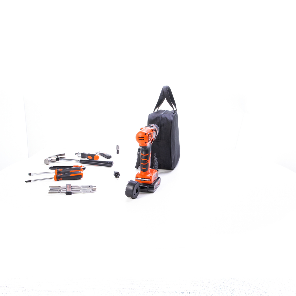 20V MAX* POWERCONNECT? Cordless Drill/Driver With 68-Piece Project Kit and Tool Bag, Battery and Charger Included