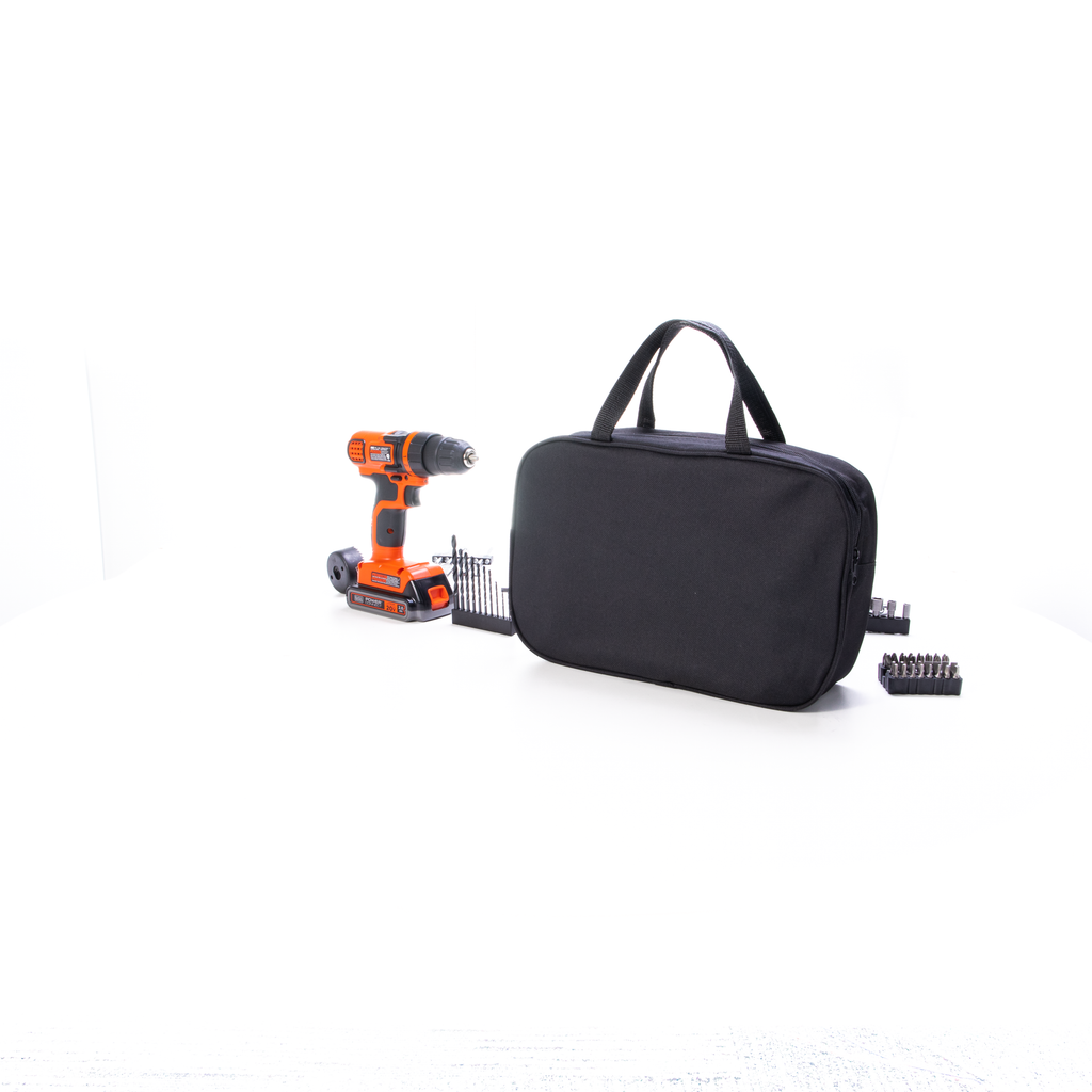 20V MAX* POWERCONNECT? Cordless Drill/Driver With 68-Piece Project Kit and Tool Bag, Battery and Charger Included