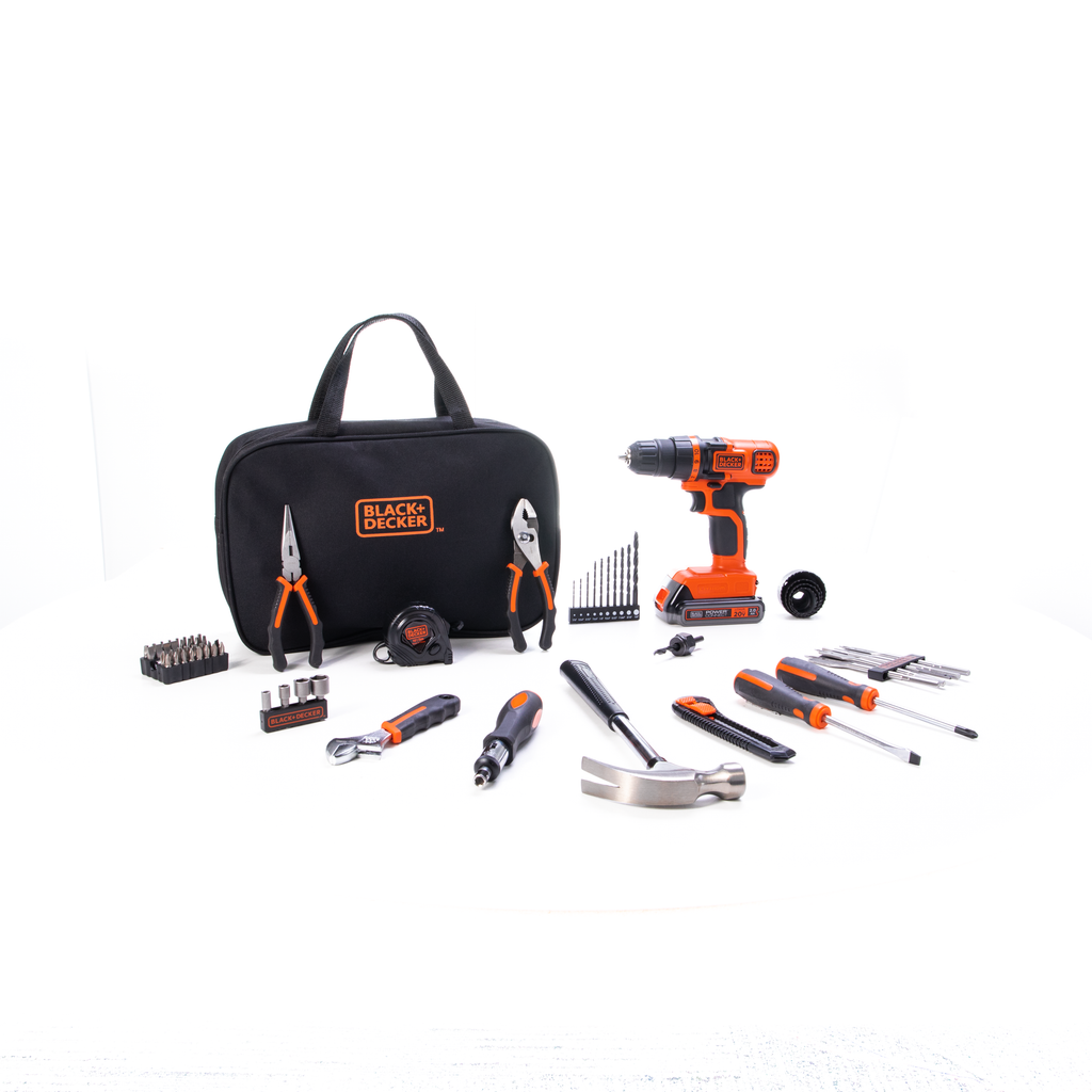 20V MAX* POWERCONNECT? Cordless Drill/Driver With 68-Piece Project Kit and Tool Bag, Battery and Charger Included