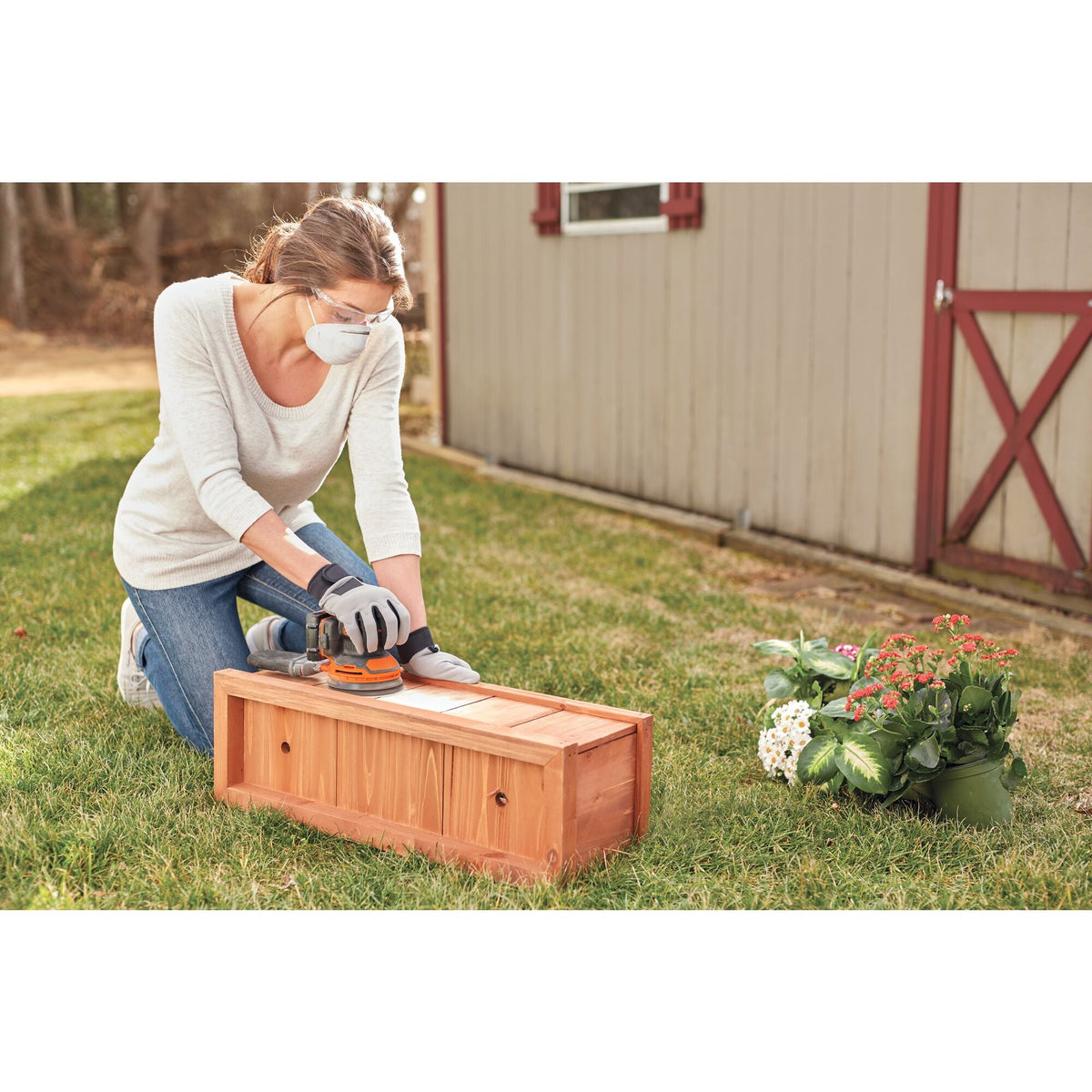 20V MAX* POWERCONNECT? Cordless Random Orbital Sander, Battery and Charger Included