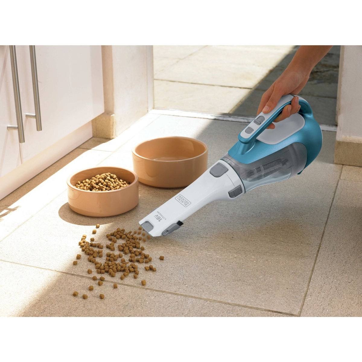 dustbuster? AdvancedClean Cordless Handheld Vacuum, White